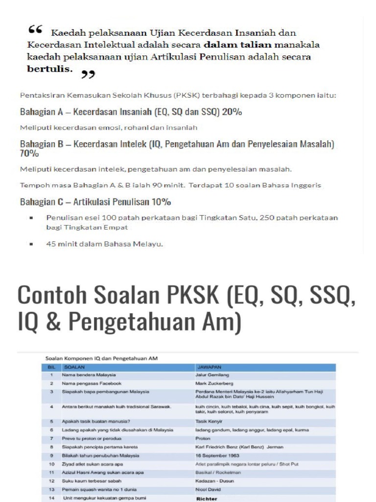 Contoh soalan pksk 2022