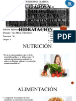 Tecnologías específicas para la nutrición e hidratación en niños y adolescentes