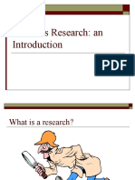 Business Research: An