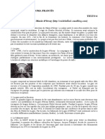 Texte 6 - Petite Histoire Du Musée D'orsay