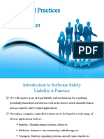 Week 9 Introduction To Software Safety and Liability and Practice