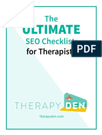 Ultimate: The SEO Checklist