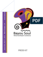 2011 Bayou Soul Writers & Reader's Conference Press Release