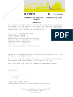 Paz Y Salvo No: El Suscrito Subsecretario de Despacho - Secretaria de Apoyo Tecnico Certifica