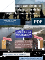 Clase N°10 Migración en América Latina