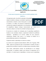 Clase 4. Cognicion Situada y Estrategias para El Aprendizaje Significativo