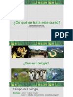 Conceptos Basicos, Importancia e Historia de La Ecologia