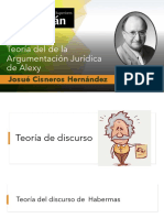 ARGUMENTACION JURIDICA Teoría Del de La Argumentación Jurídica de Alexy