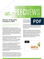 Germany, UK Reconfirm Acceptance of PEFC
