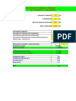 Calculo de Materiales para Tarrajeo Yojan Serrano Inostroza