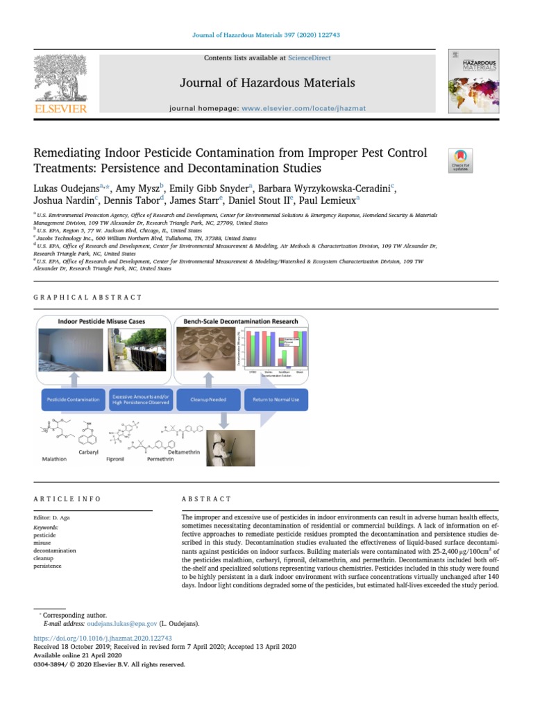 Journal of Hazardous Materials Contents Lists Available at PDF