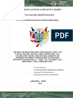 Evaluación clínica de la TRA y TRA modificada con gel enzimático en molares deciduos