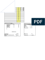 Formato Excel Receta Estandar