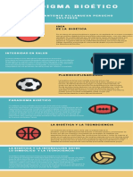 Infografía Con Línea de Tiempo de Deportes Dorado y Verde Azulado PDF