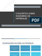 Conseptos de Ingenieria de Materiales