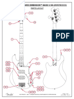 American Standard Dimension™ Bass V HH (019170Xxxx) : Parts Layout