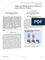 Calculation of Charge and Health Status Condition in Battery Electric Vehicle