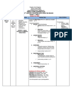 Weekly Home Learning Plan Grade 12 21 Century Philippine Arts From The Region Quarter 1 - Week 1