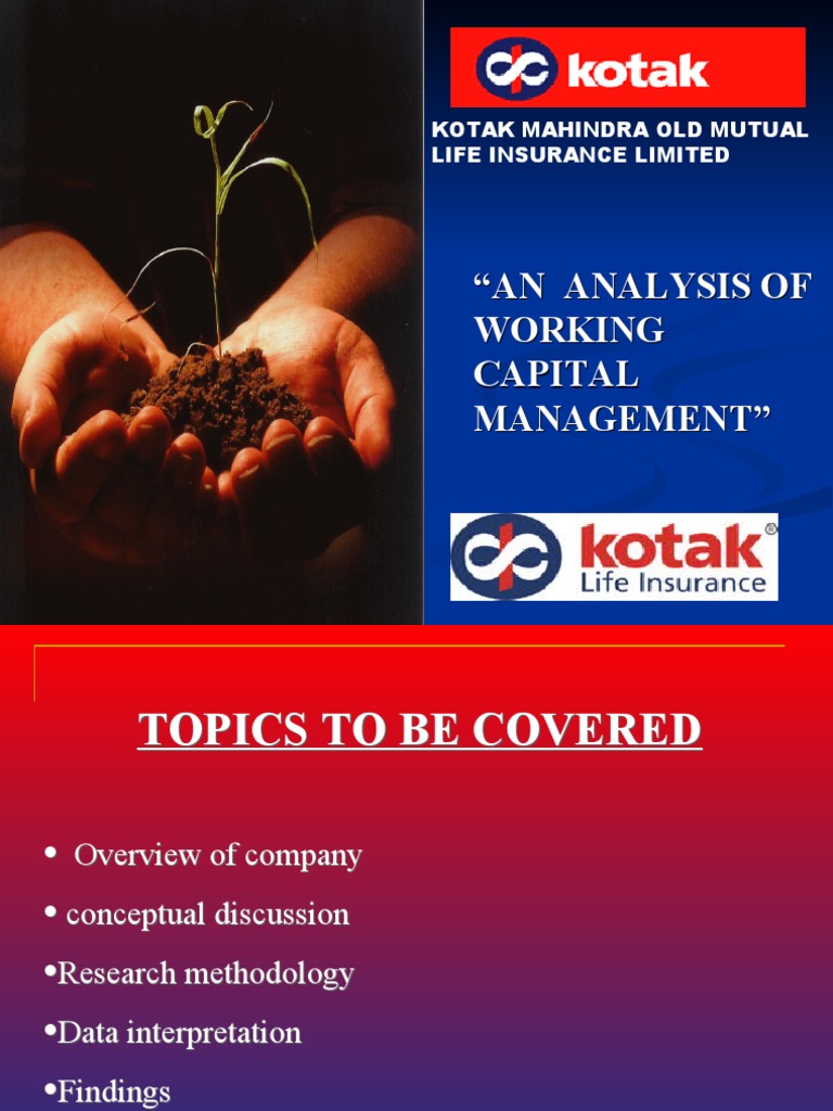 An Analysis of Working Capital Management | PDF | Life Insurance ...