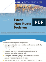 Extent (How Much) Decisions