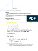 Laboratory Activity 6-Selection - Statements