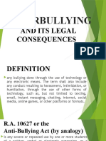 Cyberbullying: and Its Legal Consequences