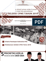 Paparan Deputi Sdma - Rakor Persiapan Integrasi SKD SKB CPNS 2019 PDF