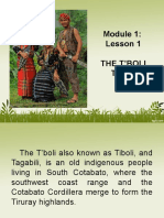 Module 1 Lesson 1 - The T'boli Tribe