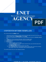 Enet Agency by Slidesgo