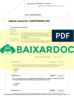 Realizar Evaluacion Cuestionario Aa4 Auditoria PDF