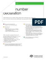 Tax Declaration Form