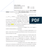 Inscripcion Judicial Vehiculo