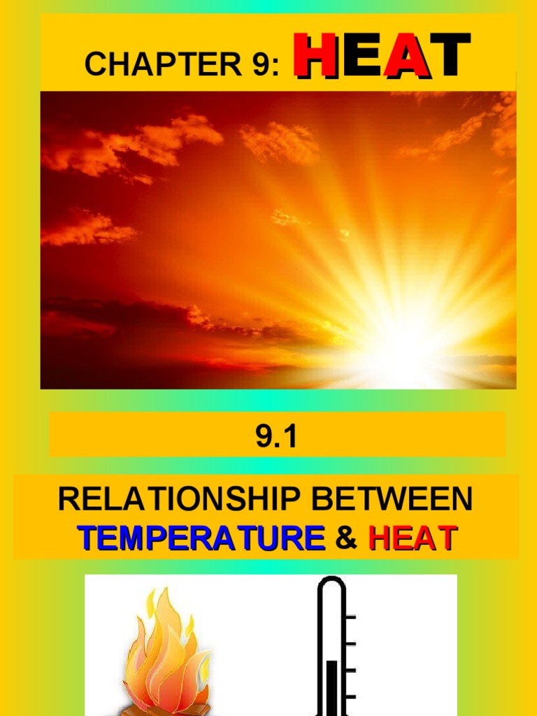 WHAT IS THE RELATIONSHIP BETWEEN HEAT AND TEMPERATURE intelligence overview