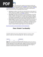 Data Model Cardinality: Computing Data Databases Object