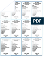 Subjects For STEM G11 (1st Sem)