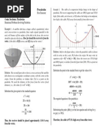 Real-Life Parabola Problems and Solutions | PDF | Science & Mathematics