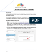 Manual Usuario Anydesk para Windows - Asamblea Nacional
