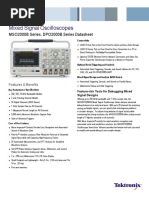 Mixed Signal Oscilloscopes: MSO2000B Series, DPO2000B Series Datasheet