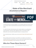 2018 State of The Merchant Report - eCommerceFuel