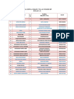 Data Siswa. & No - HP KLS.1 A