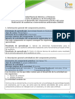 Guia de Componente Práctico Actividad Alterna - Fase 3. Ejecutar Una Auditoría Ambientale en Sitio (Práctica)