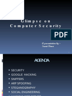 Glimpse on Computer Security Presentation