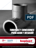 Tuberías y Conexiones para Agua y Desague PDF