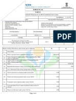 Form 16 Salary Certificate