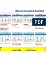 Kalender Sertifikasi Ujian Online 2020 PDF