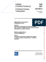 IEC - (62128-2) - Stray Currents in DC Traction System