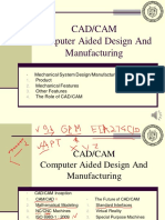Cad/Cam Computer Aided Design and Manufacturing