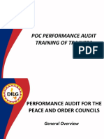 POC Performance Audit Overview