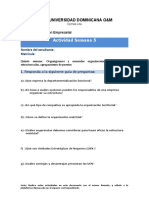 Actividad Semana 5 Gestión Empresarial