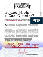 Do Cool Roofs Fit in Cool Climates?